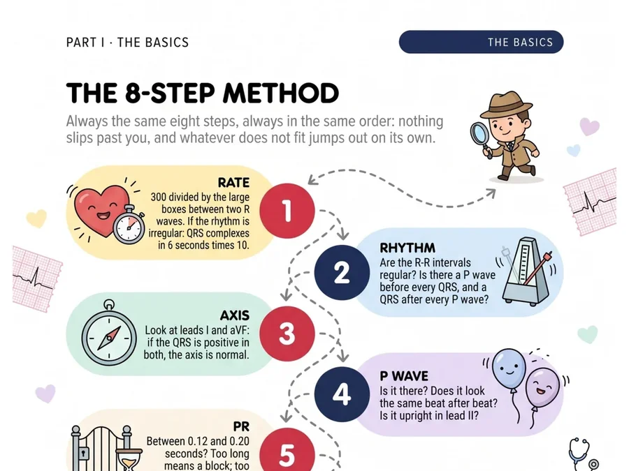 Book page: the 8-step method
