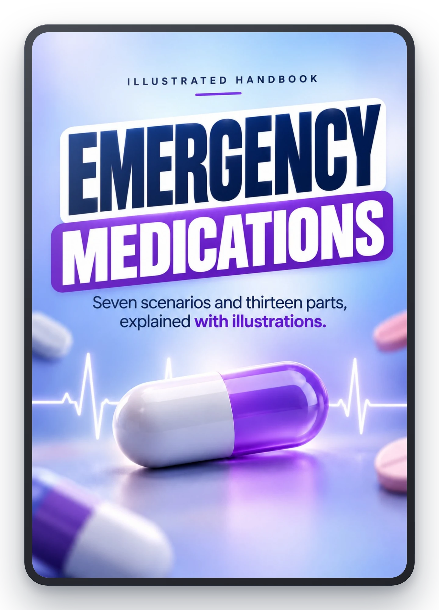 Emergency Medications, illustrated handbook